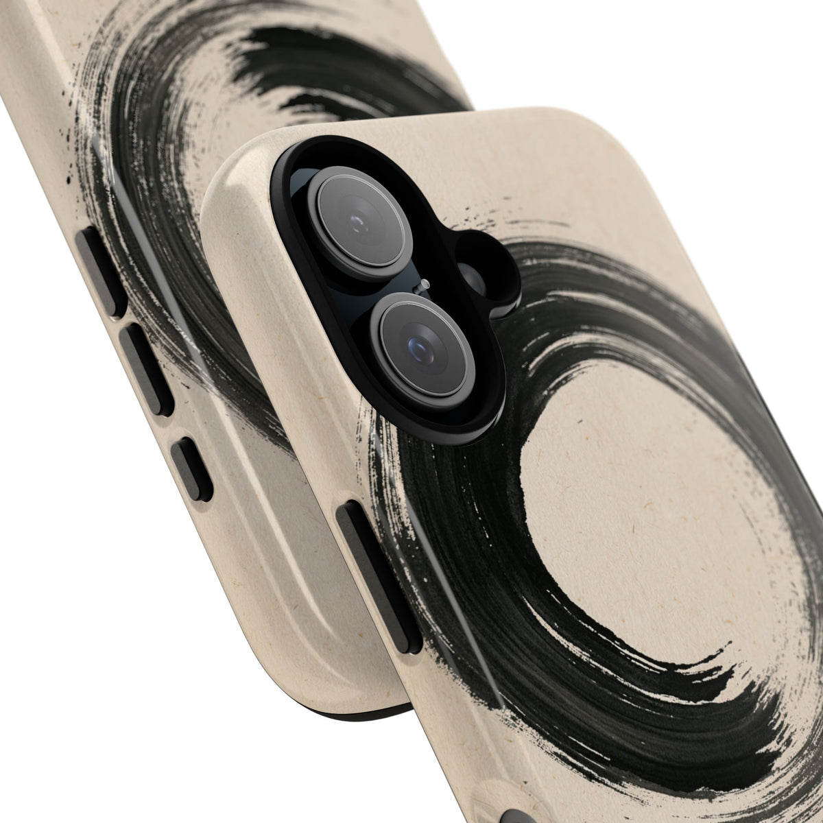 Zen Ensō Circle · Tough Phone Case for iPhone · Beige