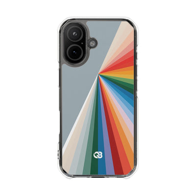 Grey Impact MagSafe Phone Case for iPhone - Slate Prism Burst