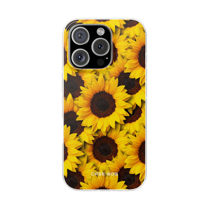 Sonnenblumen-Glühen iPhone 16 Pro Case - Soft