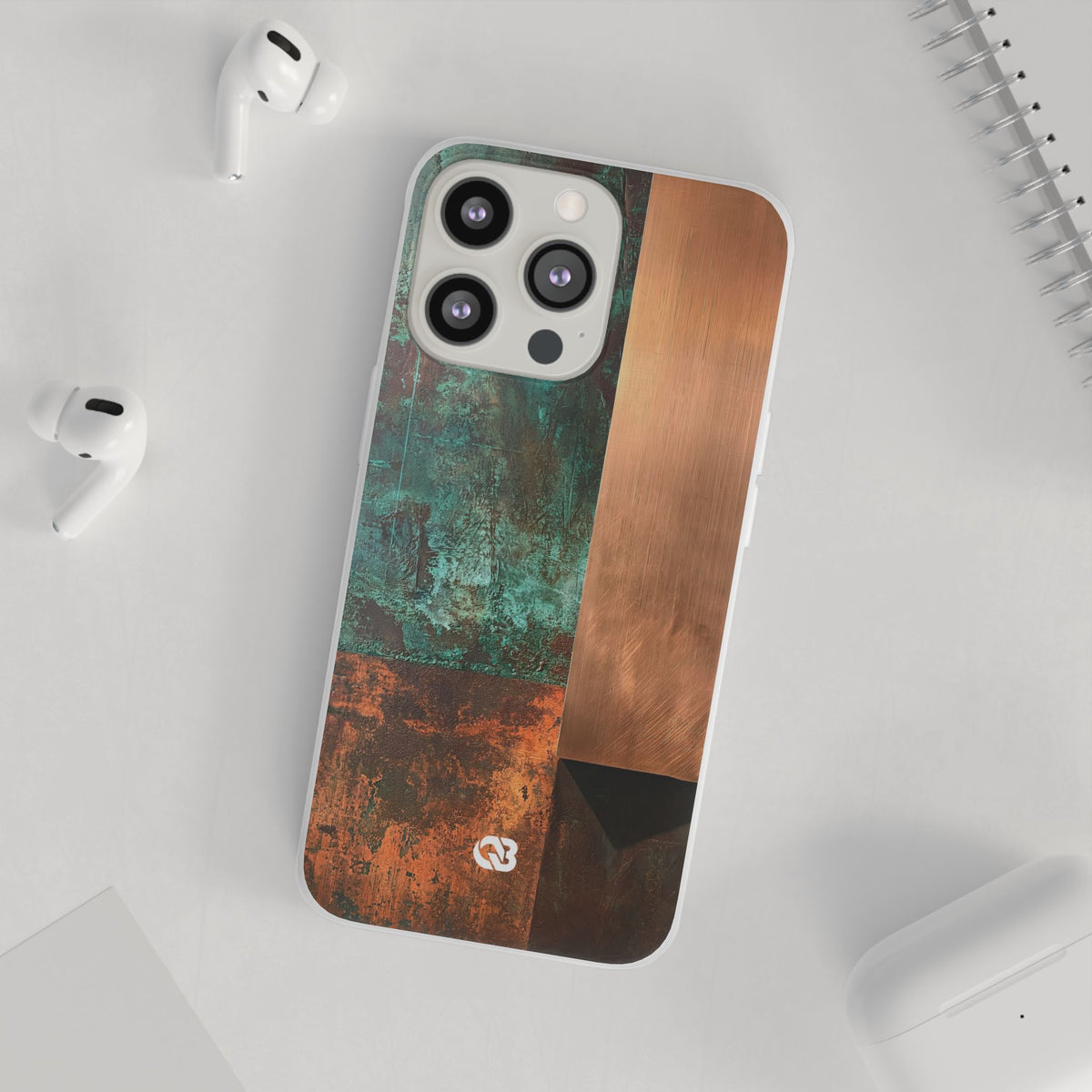 Oxidized Copper Patina · Lite Phone Case for iPhone ·  Green