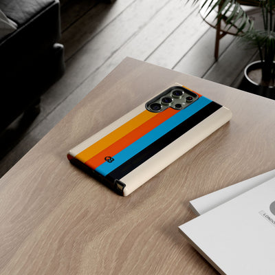 Retro Racing Stripes · Tough Custodia per Samsung