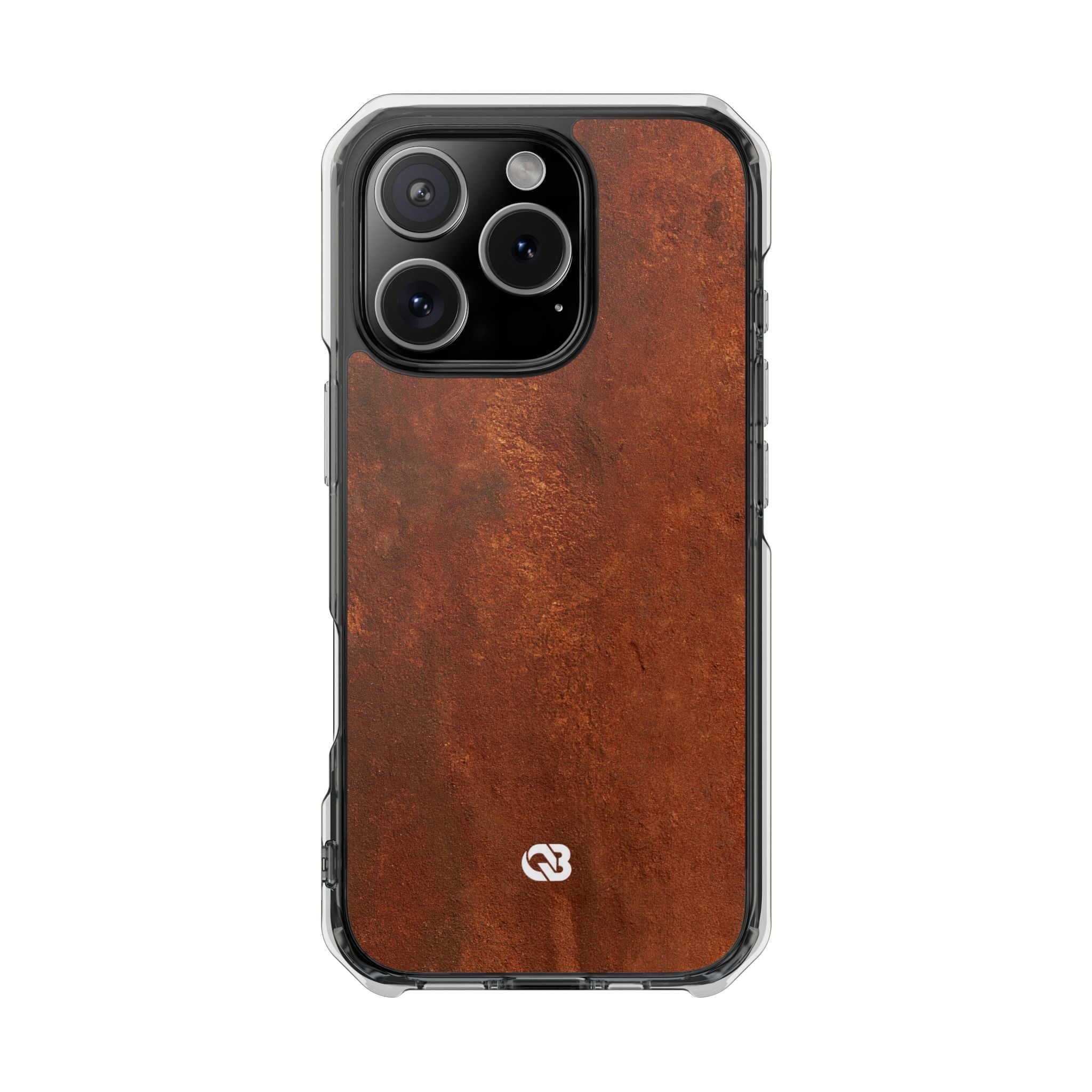Orange Impact MagSafe Phone Case for iPhone - Oxidized Iron Crust