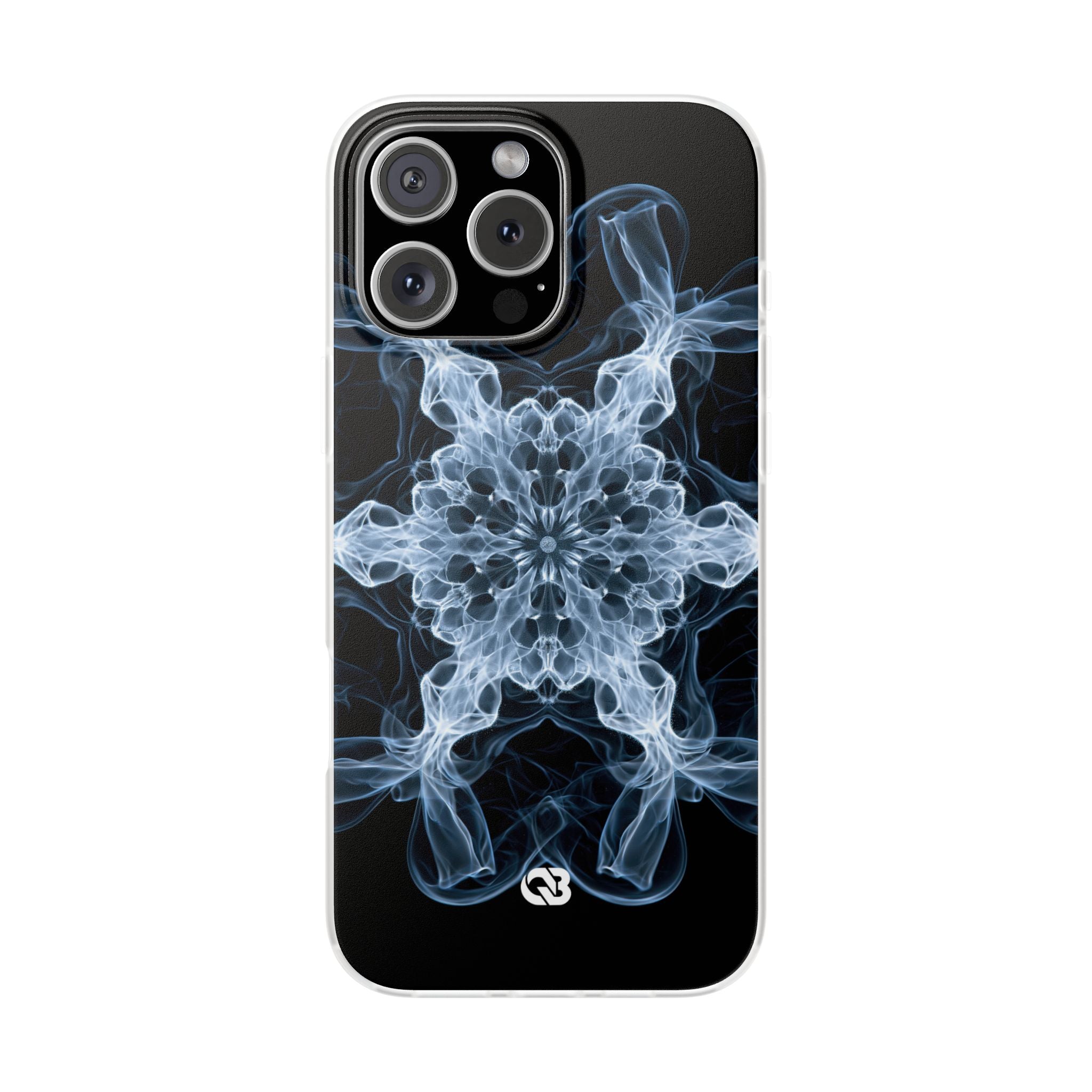 Blue Lite Phone Case for iPhone - Glacial Smoke Crown