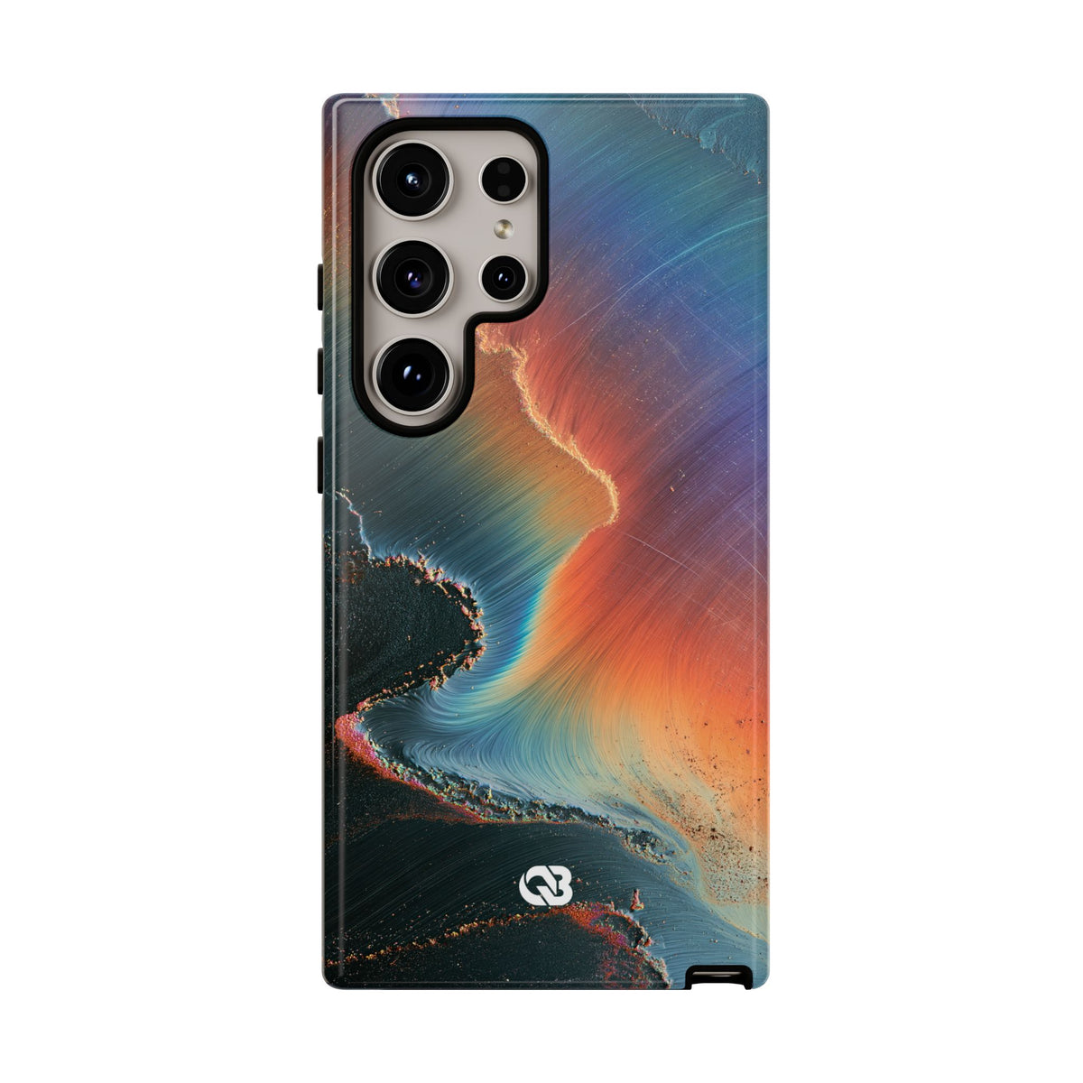 Prismatic Aura Shift · Tough Phone Case for Samsung · Blue