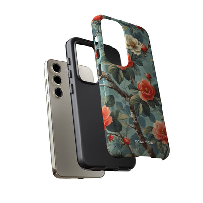 Coral Bloom Samsung S23 Case - Tough