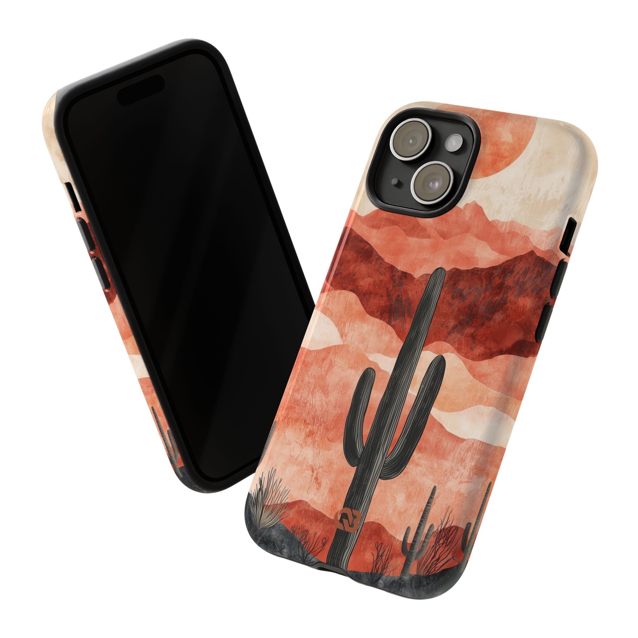 Terracotta Desert Sun · Tough Phone Case for iPhone
