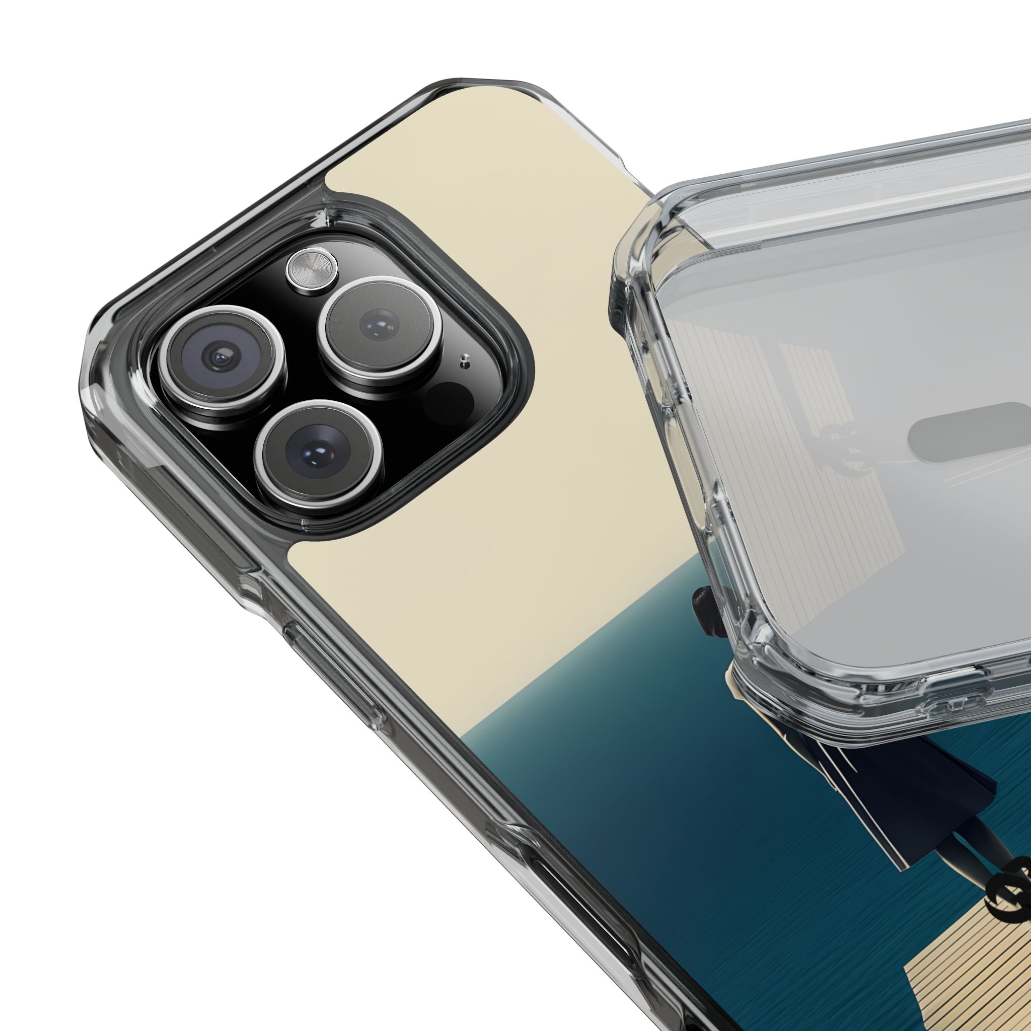 Solitary Blue Horizon · Impact Hoesje voor iPhone · Magsafe