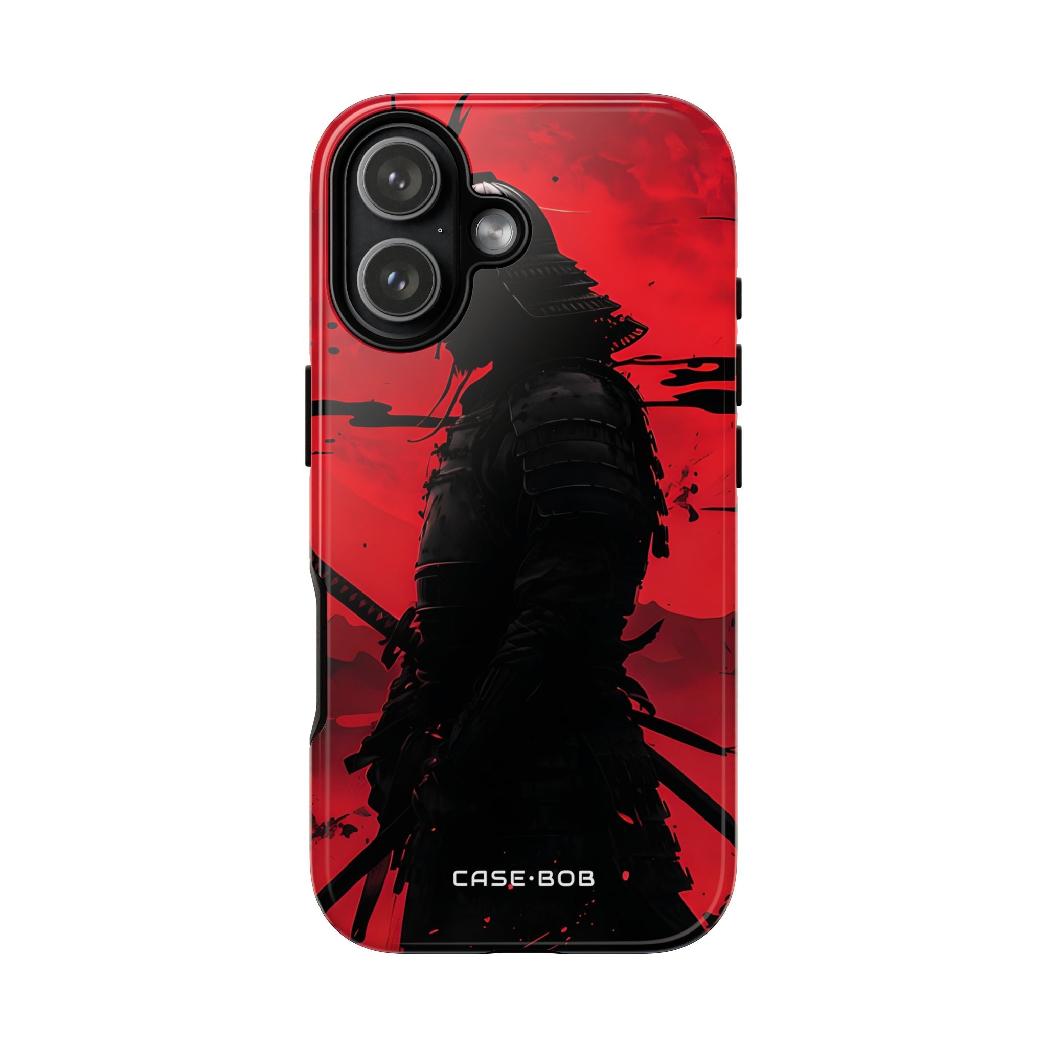 Crimson Samurai iPhone 17 Case - Tough - CASE•BOB
