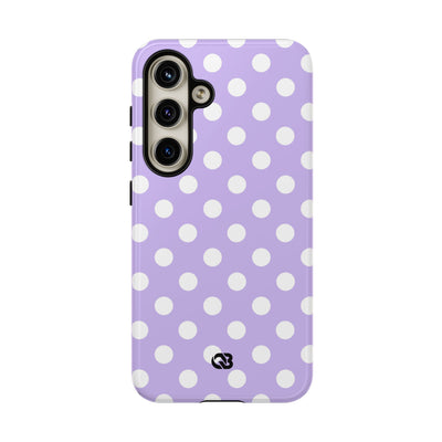 Lavender Polka Grid · Tough Θήκη για Samsung