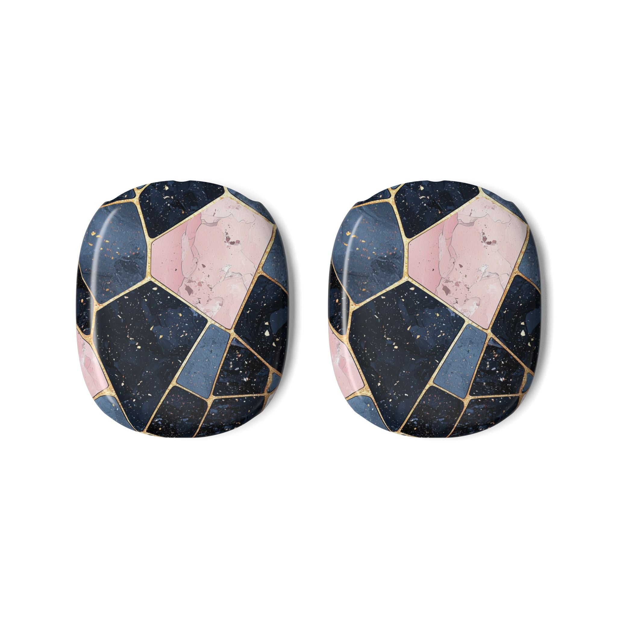 Golden Mosaic Navy - AirPod Max Case