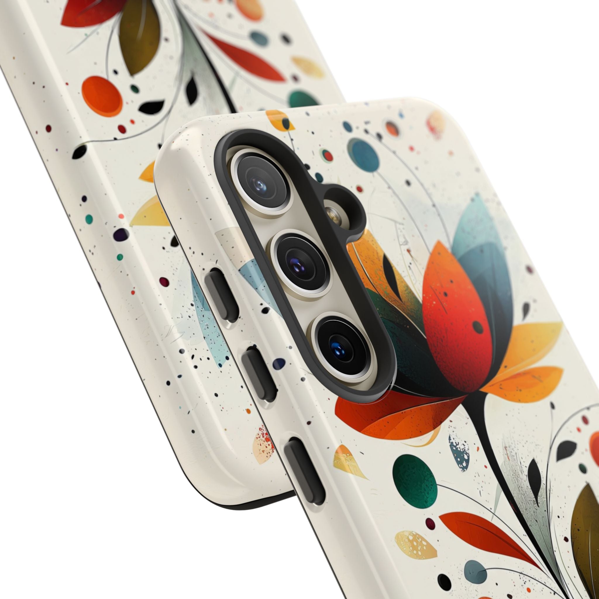 Burnt Petal Abstract · Tough Phone Case for Samsung