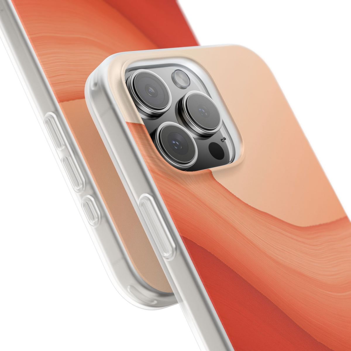 Terracotta Flow · Lite Phone Case for iPhone ·  Orange