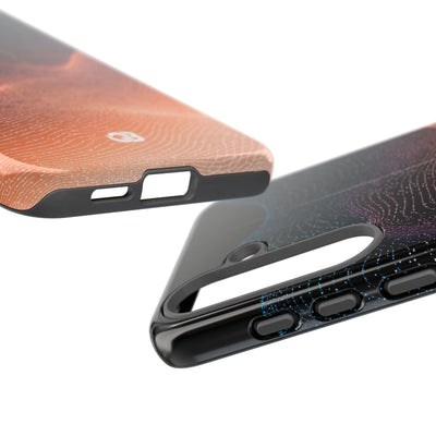 Spectral Elevation · Tough Phone Case for Samsung · Orange