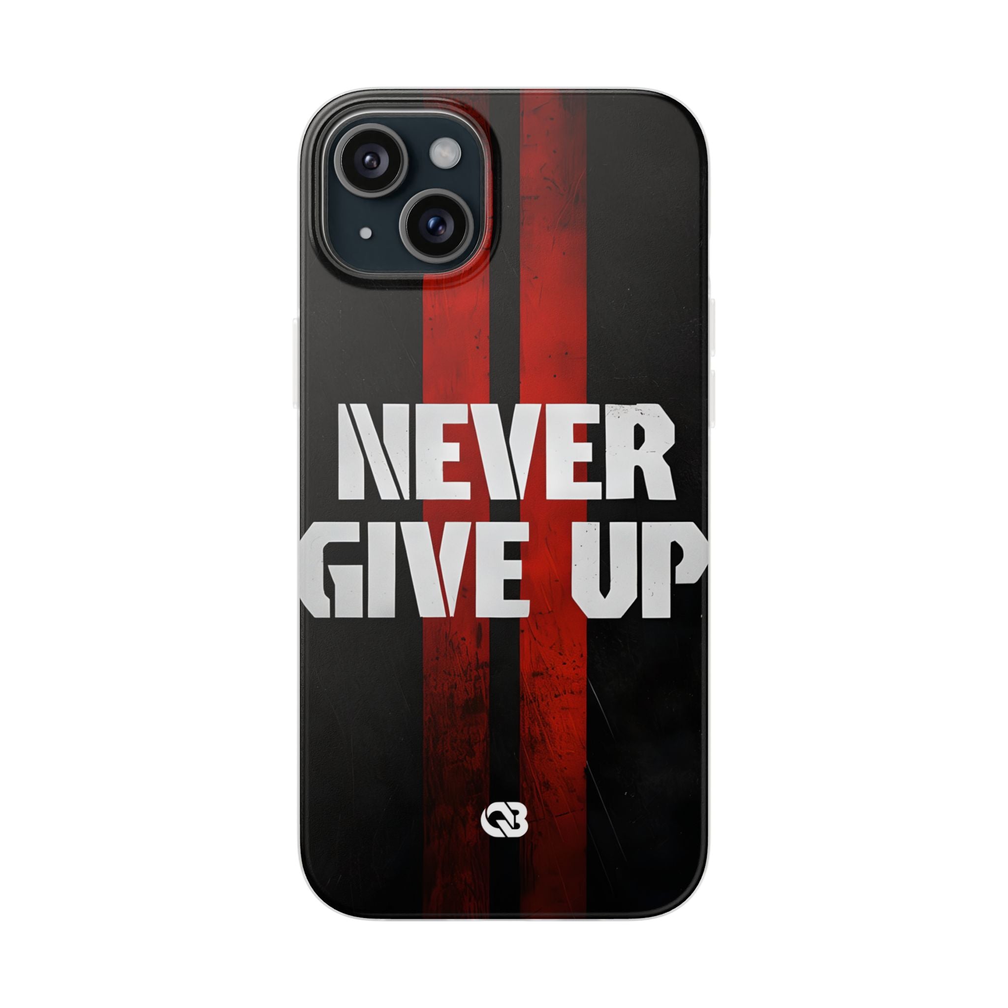 Crimson Grit Resolve · Soft Custodia per iPhone