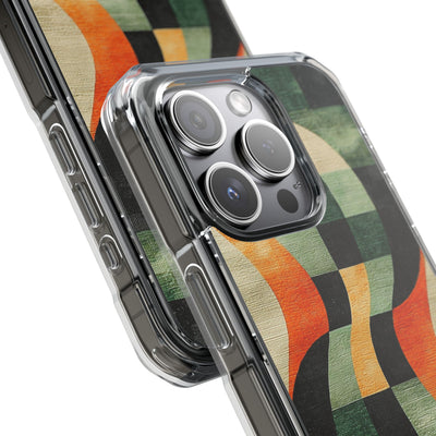 Burnt Orange Curve · Impact Handyhülle für iPhone · Magsafe