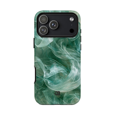 Translucent Aqua Flow · Tough Phone Case for iPhone · Teal