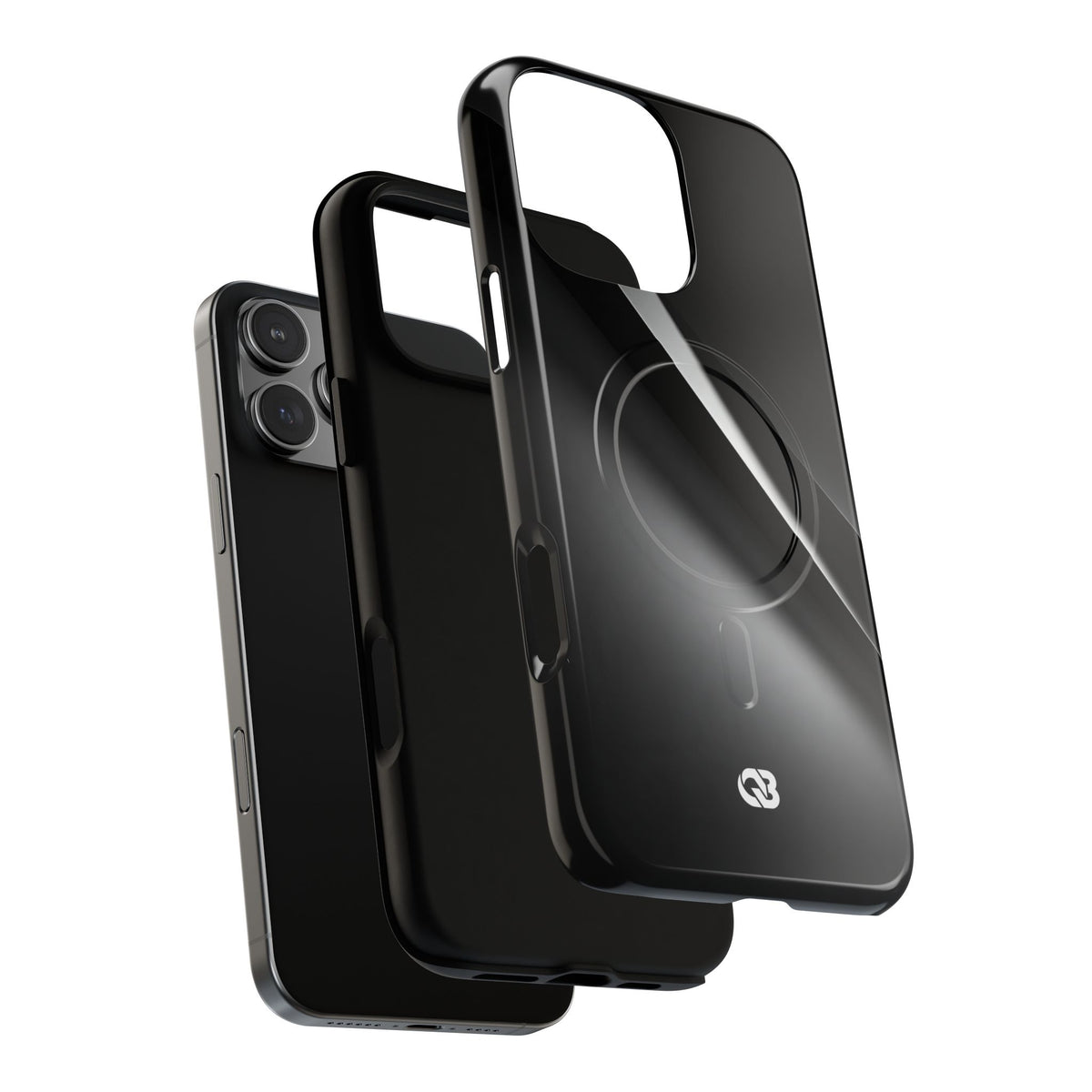 Obsidian Ridge · Tough 2.0 Magnetic Phone Case for iPhone · Black