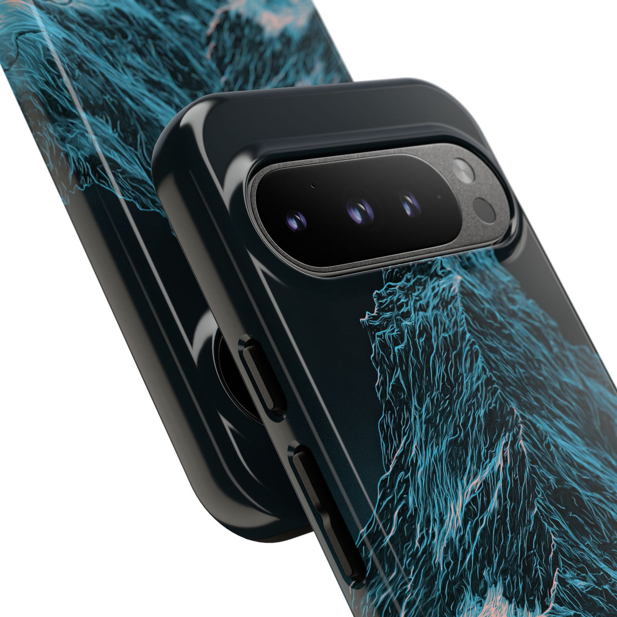 Glacial Alpine Peak · Tough Phone Case for Pixel ·  Blue