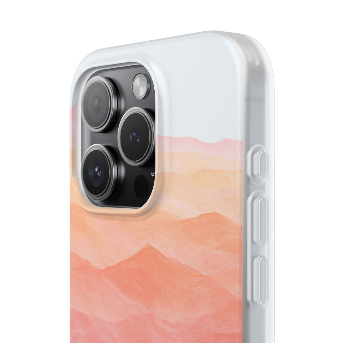 Alpenglow Ridge Vista · Lite Phone Case for iPhone ·  Orange