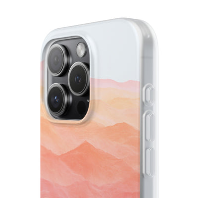 Alpenglow Ridge Vista · Lite Phone Case for iPhone ·  Orange