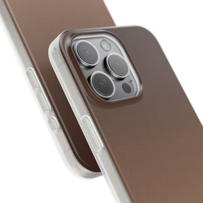 Brown Lite Phone Case for iPhone - Smoked Caramel Fade