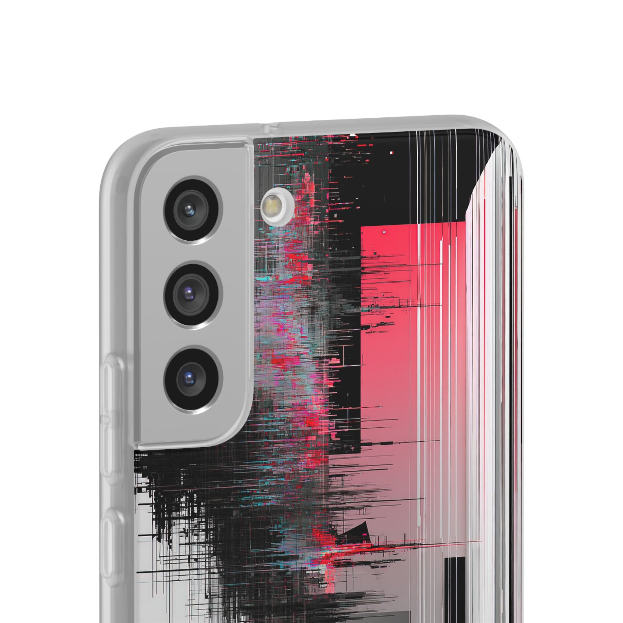 Black Lite Phone Case for Samsung - Crimson Data Leak