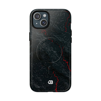 Crimson Rift · Tough 2.0 Magnetic Phone Case for iPhone · Black
