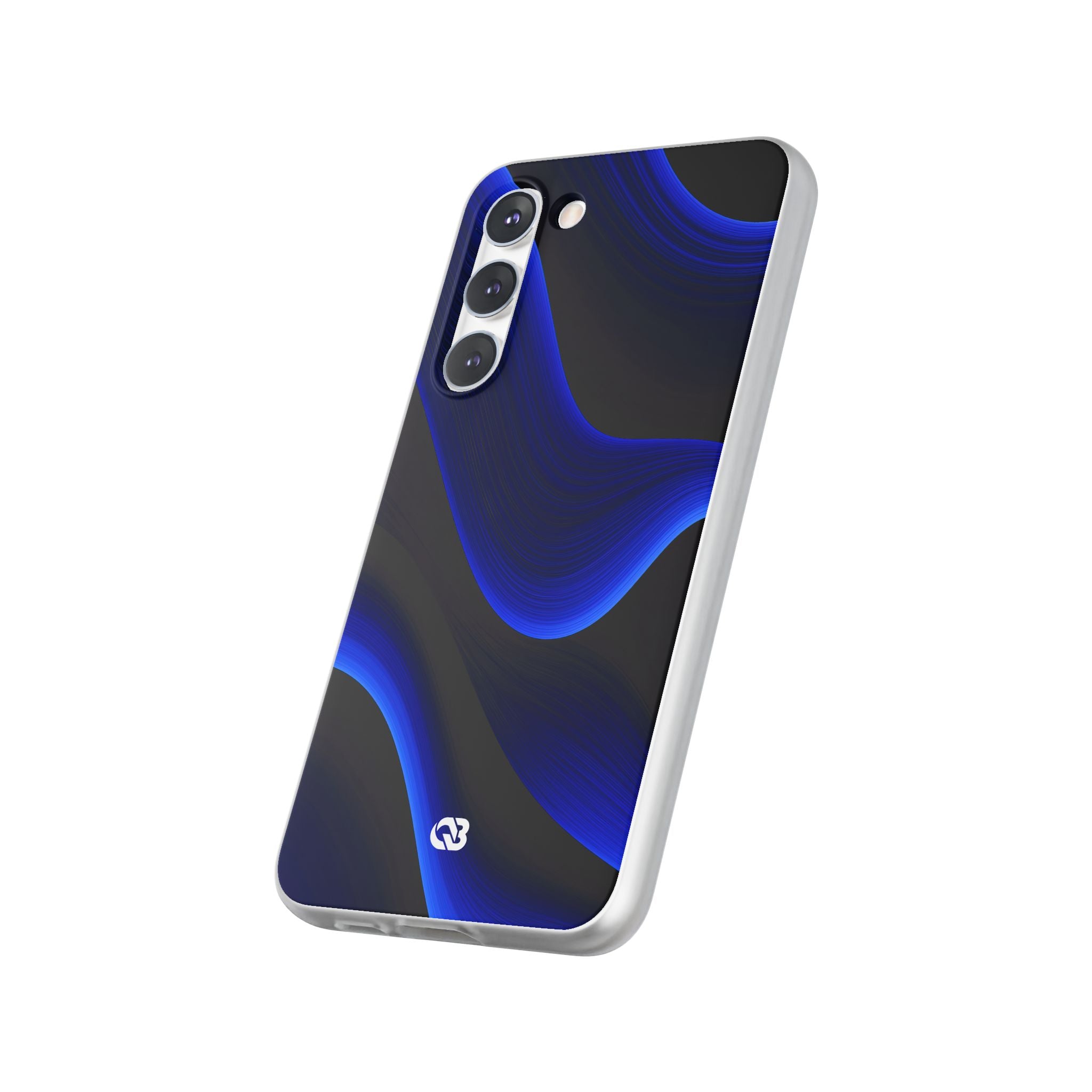 Blue Lite Phone Case for Samsung - Electric Cobalt Flow