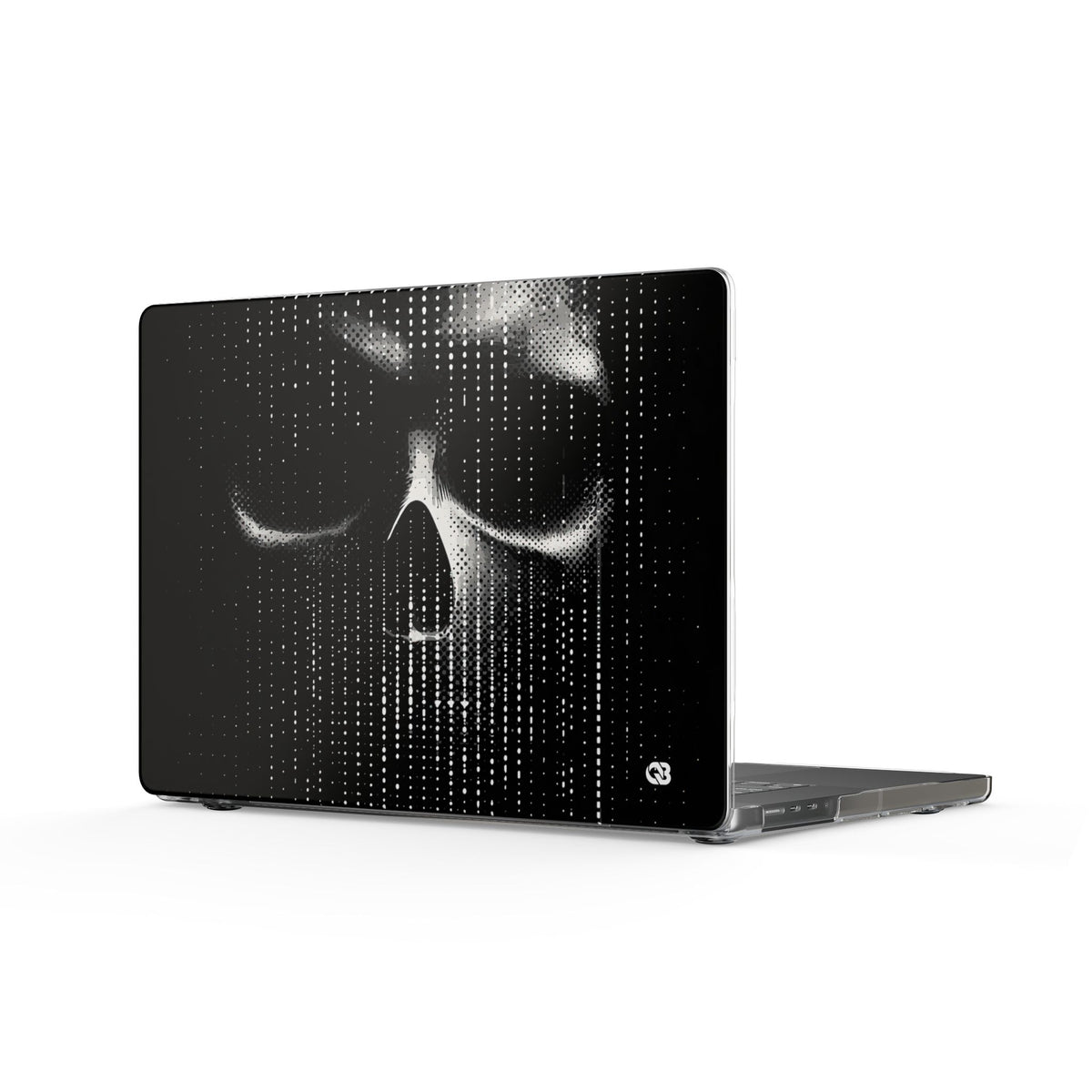 Raster Phantom · Clear Hard Case for MacBook · Black