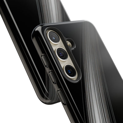 Black Tough Phone Case for Samsung - Linear Velocity Beam