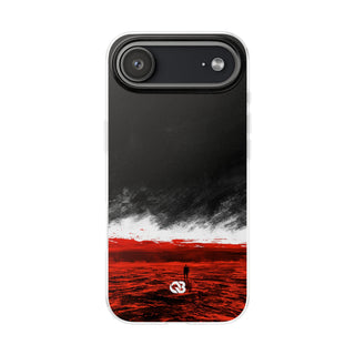 Crimson Horizon · Lite Phone Case for iPhone ·  Black