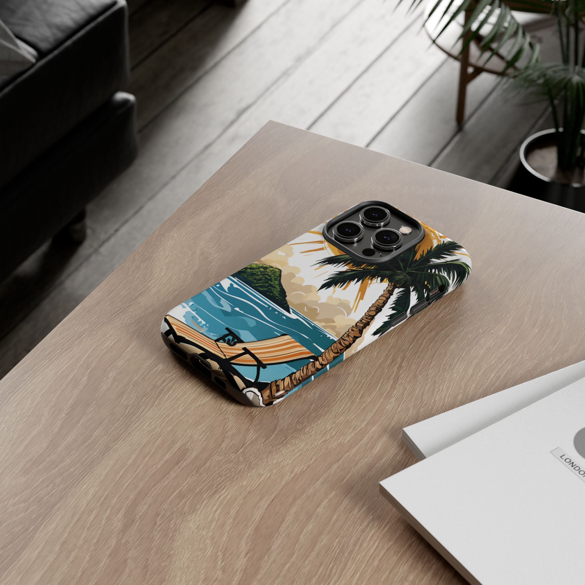 Radiant Coast Solitude · Tough Handyhülle für iPhone