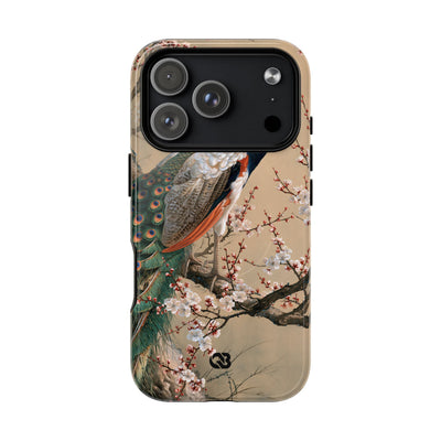 Imperial Peacock Blossom · Tough 2.0 Magnetic Phone Case for iPhone · Beige