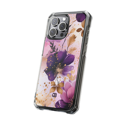 Gilded Violet Bloom · Impact Custodia per iPhone · Magsafe