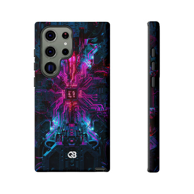 Neural Circuit Core · Tough Phone Case for Samsung · Black