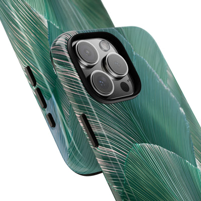 Translucent Fan Palm · Tough Phone Case for iPhone · Teal