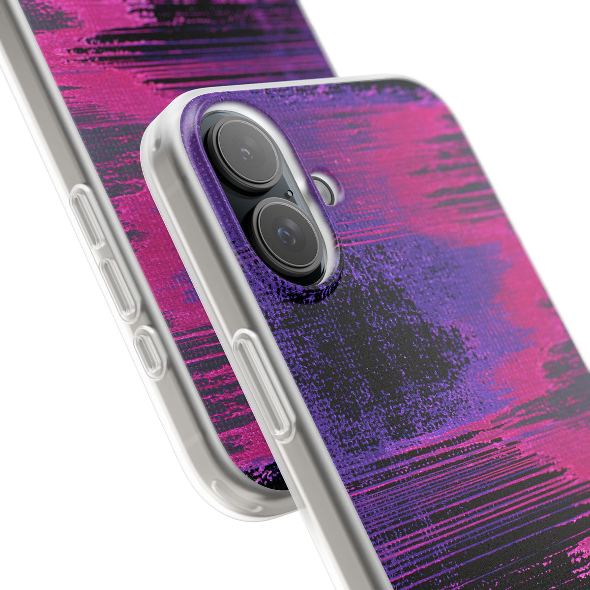 Neon Signal Shift · Lite Phone Case for iPhone ·  Purple