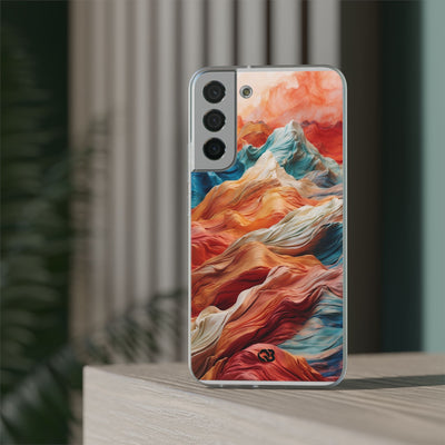 Molten Ridge Flow · Soft Phone Case for Samsung