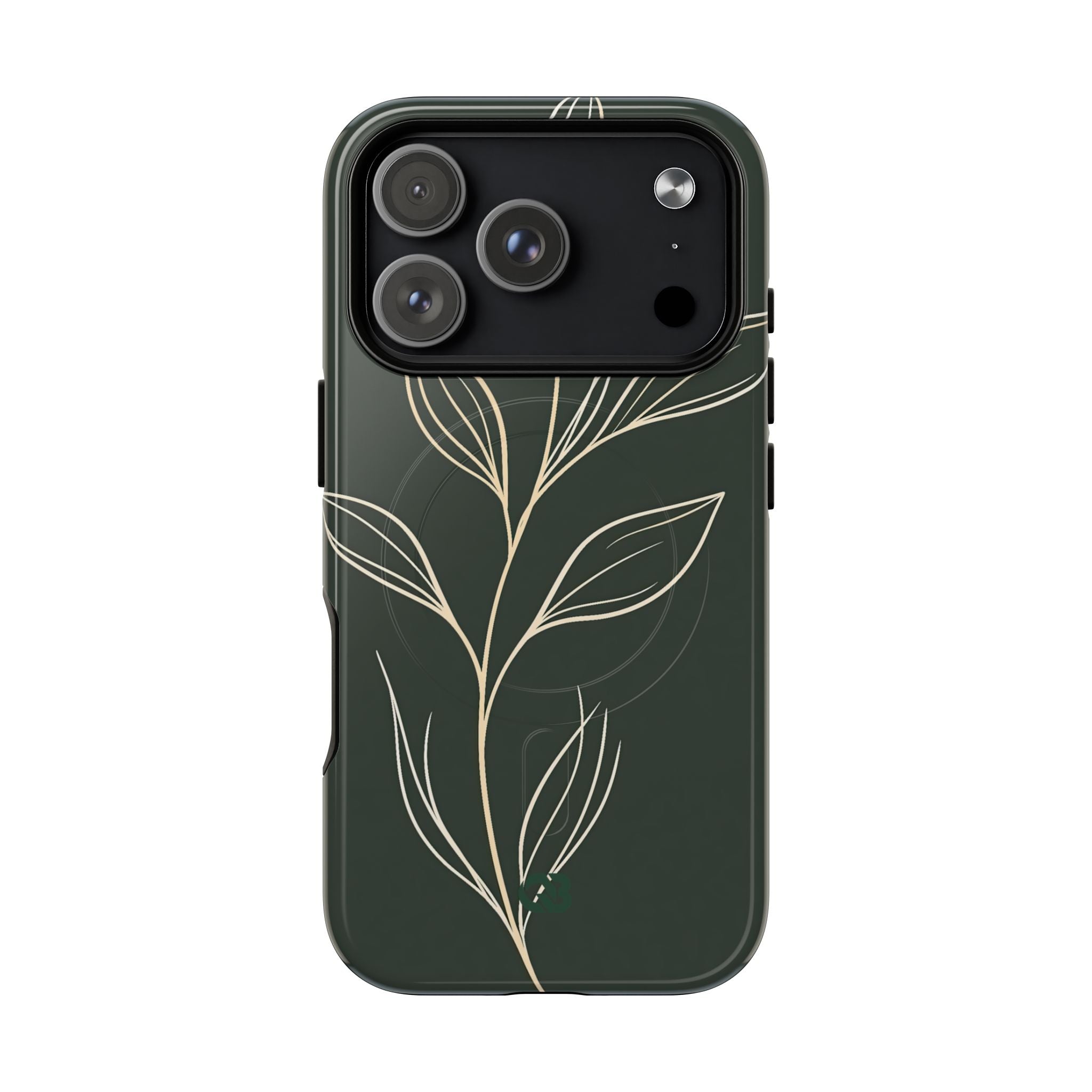 Green Tough 2.0 Magsafe Phone Case for iPhone - Deep Moss Willow