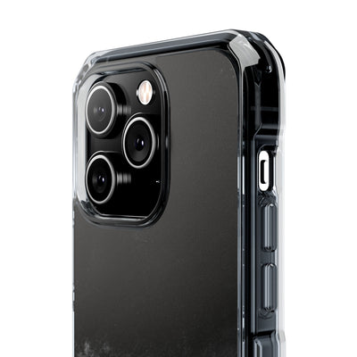 Crimson Void · Clear Impact Magnetic Phone Case for iPhone ·  Black