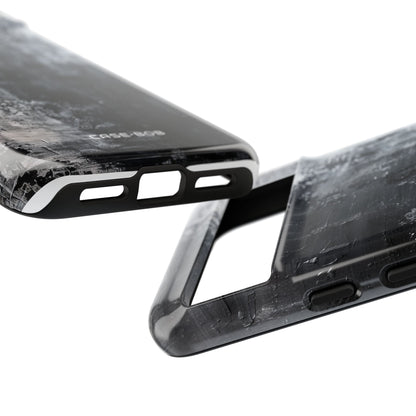 Textured Blackscape Google Pixel 8 Case - Tough