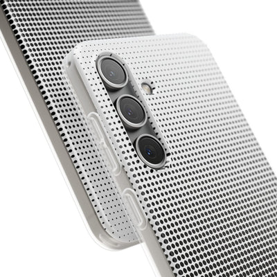 Black Lite Phone Case for Samsung - Obsidian Halftone Flux