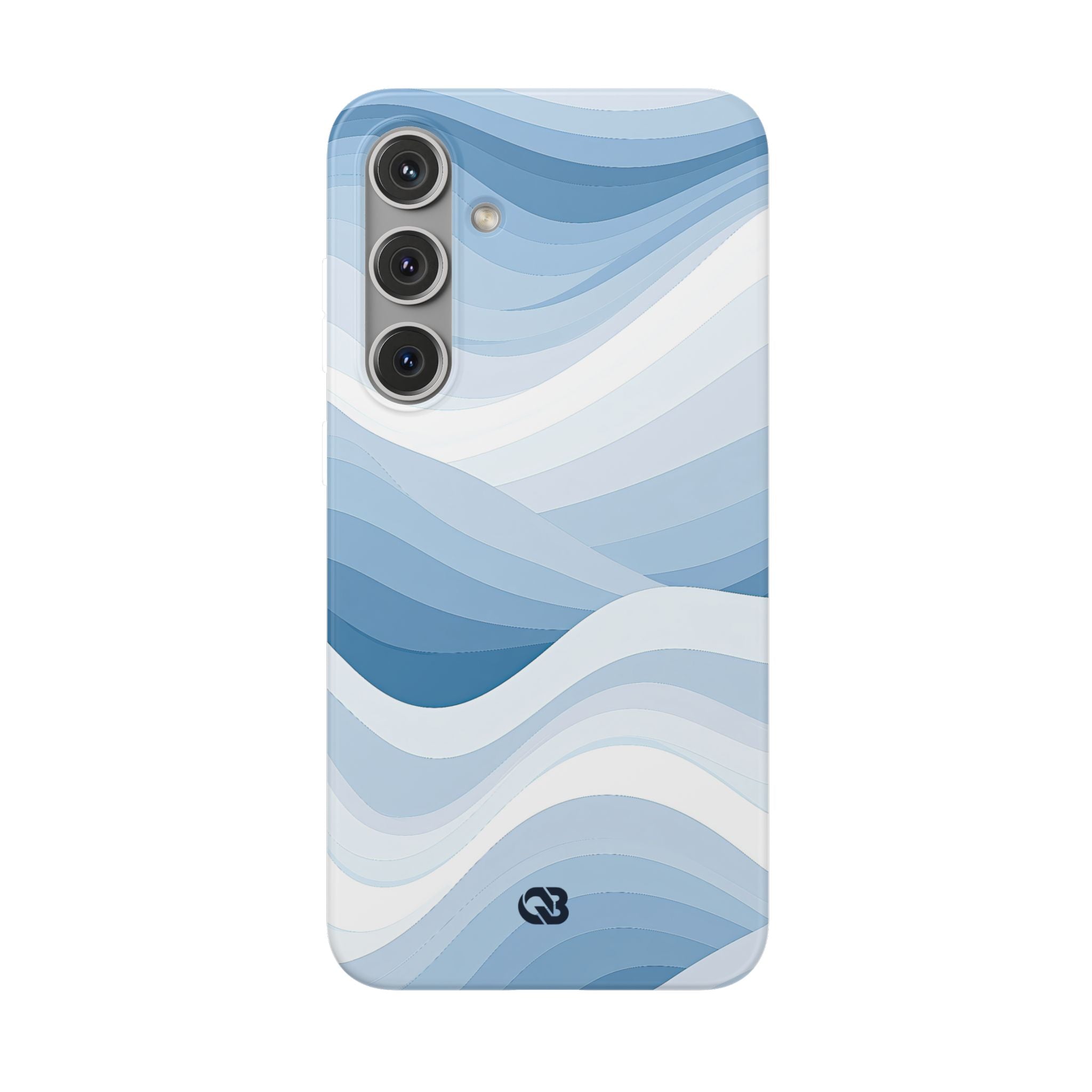 Blue Lite Phone Case for Samsung - Glacial Indigo Flow