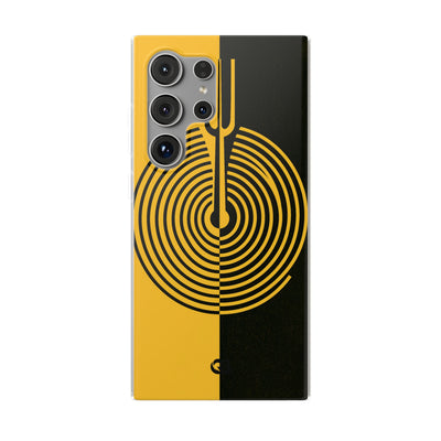 Yellow Lite Phone Case for Samsung - Voltage Sector Pulse