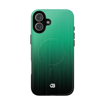 Emerald Cascade · Tough 2.0 Magnetic Phone Case for iPhone · Green