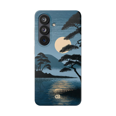 Blue Lite Phone Case for Samsung - Midnight Kyoto Pine