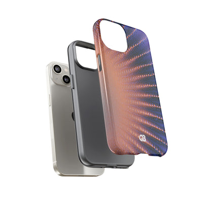 Luminous Aura Burst · Tough Phone Case for iPhone · Blue