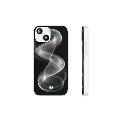 Luminous Vortex · Lite Phone Case for iPhone ·  Black