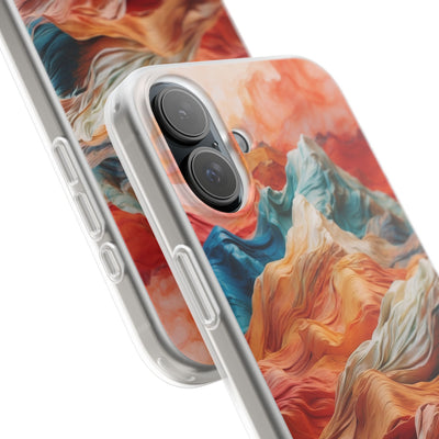 Molten Ridge Flow · Soft Phone Case for iPhone