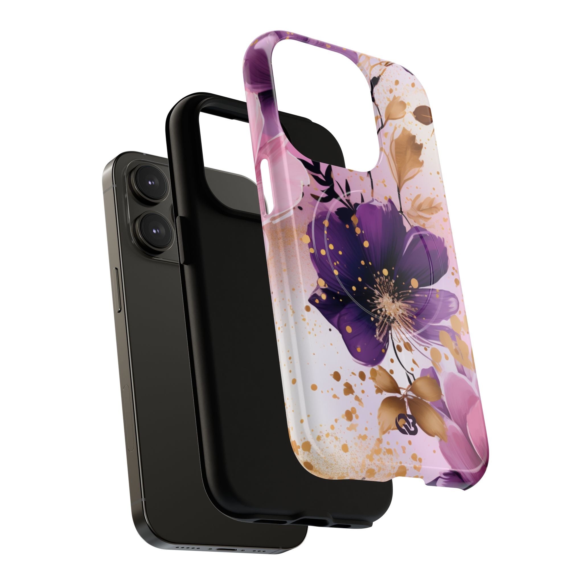 Gilded Violet Bloom · Tough+ Phone Case for iPhone · Magsafe